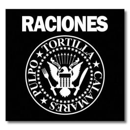 Pegatina Raciones Divertida ADH06406 Adhesivo Extra Fuerte Alta Calidad 74 x 7 cm