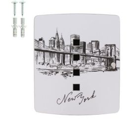 BURG-WÄCHTER Armario para llaves 6204/10 Ni Skyline NY BURG-WÄCHTER Armario para llaves 6204/10 Ni Skyline NY