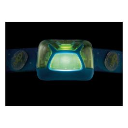 Petzl TIKKID Linterna Frontal, Azul, 30 Lúmenes Máx., 160h Autonomía, IPX4, Incluye 3 Pilas AAA