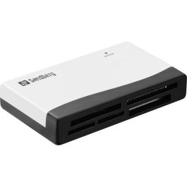 Sandberg Multi Card Reader USB universal para lectura y escritura rápida de múltiples tipos de tarjetas de memoria, ideal para cámaras digitales. Precio: 19.49999942. SKU: B13V4CJRDN
