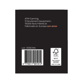 La Caja LCIN02ES Love Battle Juego de Cartas para Parejas +16 Años 88 Cartas