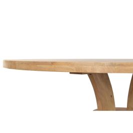 Mesa de Comedor Home ESPRIT Natural Madera 150 x 150 x 76 cm