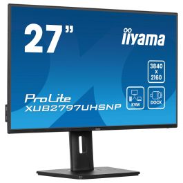 Iiyama ProLite XUB2797UHSNP-B1 68,5cm/27" 4K UHD IPS 4ms 60Hz HDMI DP USB-C KVM 2 Altavoces Pivot Negro