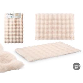 Alfombra de Baño Blanco Berilo 80x50 cm - Base Antideslizante (12 Unidades) Precio: 68.4999997. SKU: B17AJ4Q39L