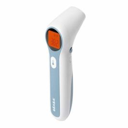 Beaba Thermospeed Termómetro Infrarrojo Oído y Frente Ultrarrápido, Multiusos para Bebés y Adultos con Indicador de Fiebre por Edad, 20 Memorias