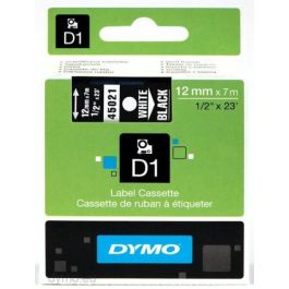 DYMO D1 Etiquetas Estándar Poliéster, Blanco sobre Negro, 12mm x 7m, para Oficina y Hogar Precio: 21.49999995. SKU: B1GRENH9K9