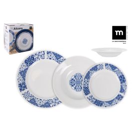 Vajilla Redonda 12 Piezas Alcora - La Mediterranea (2 Unidades) Precio: 36.9499999. SKU: B1H3ZGWJN9