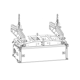 JBLPRO Barra de Extensión 80 cm