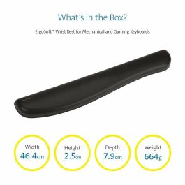 Reposamuñecas para Teclado Kensington K52798WW Reposamuñecas para Teclado Kensington K52798WW