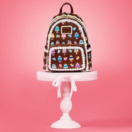 Mochila Princess Cakes Disney Loungefly 26cm Mochila Princess Cakes Disney Loungefly 26cm