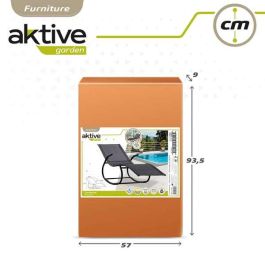 Tumbona de textileno aktive 172x53x75 cm Tumbona de textileno aktive 172x53x75 cm