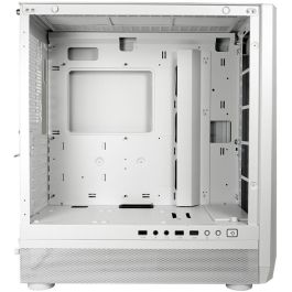 LC-Power Torre Gaming 900W ATX Lumaxx Light, PC Midi-Tower Blanco con Ventana de Vidrio Templado