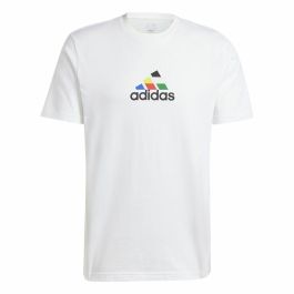 Camiseta de Manga Corta Hombre Adidas House Of Tiro Nations Graphic Blanco Precio: 27.50000033. SKU: B1EKPQ27NZ