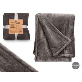 Manta Sedalina Gris Oscuro 130X160Cm Giftdecor (8 Unidades) Precio: 43.99000012. SKU: B12CK9Z9ZK
