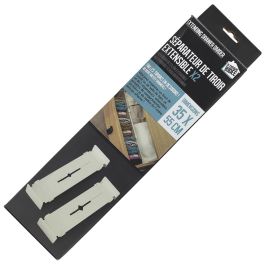 Juego de 2 Separadores de Cajón Extensibles de Polipropileno