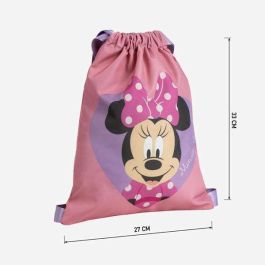 Saquito escolar minnie 27.0 x 33.0 x 1.0 cm