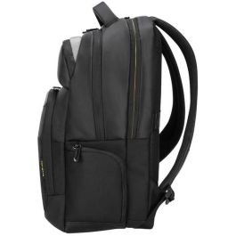 Targus Citygear Mochila para Portátil hasta 17.3 pulgadas, Resistente, Protección Dome, Compartimentos Tablet, Ergonómica, Negra