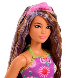 Barbie Muñeca Fashionista Traje De Flores JJN57 Mattel