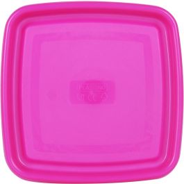 Inde Fiambrera Cuadrada 0.75L, 12x12x10 cm (12 Unidades)