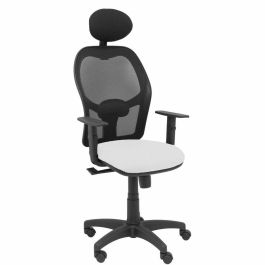 PIQUERAS Y CRESPO Silla Alocen malla negra asiento bali blanco brazos regulables cabecero fijo Precio: 204.49999944. SKU: S5703918