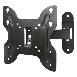 Edm Soporte universal TV 23-42 pulgadas 25kg, brazo inclinable -15°/+15°, giratorio 180°, VESA 200x200mm