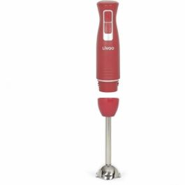 Livoo DOP245R Licuadora de mano con bol Rojo chili