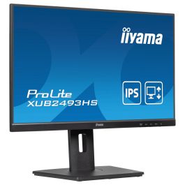 Iiyama XUB2493HS-B6 Monitor 24" IPS FHD 1920x1080 100Hz 4ms HDMI DisplayPort Altavoces Ajuste Altura