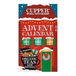 CUPPER Calendario de Adviento de Tes e Infusiones 24 Sbrs Bio Vegan Precio: 5.5. SKU: B1JK4294A9