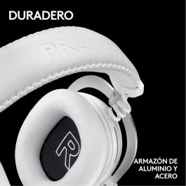 Logitech Auriculares Gaming G Pro X con micrófono cardioide, drivers Graphene 50 mm y tecnología LIGHTSPEED Logitech Auriculares Gaming G Pro X con micrófono cardioide, drivers Graphene 50 mm y tecnología LIGHTSPEED