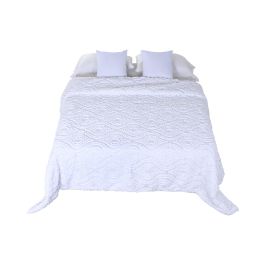 Colcha Boho DKD Home Decor Blanco 260 x 240 cm Colcha Boho DKD Home Decor Blanco 260 x 240 cm