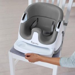 Ingenuity Asiento de comida 2 en 1 Baby Base – Slate, soporte para bebé sentado