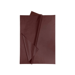 Liderpapel Papel seda 52x76cm 18g/m², bolsa de 5 hojas, marron