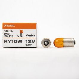 Abc OS5009 Bombilla Ry10W 12V Ba15S 10W Naranja - Pack 10 Unidades