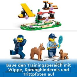 Lego Juego de Construcción City Entrenamiento Móvil Perros Policía 197 piezas, +5 años