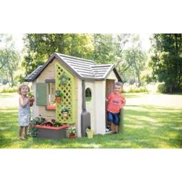 Smoby S.Life Recoge Aguas con Canalón, Depósito, Grifo y Regadera