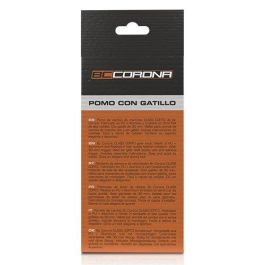 Abc Pomos Pomo Class Corto Negro Gatillo CS10 POM30146 Aluminio PU Simil Piel 30 mm