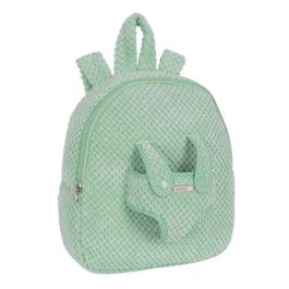Mochila Safta Preescolar Osito Extraible Verde 75x230x270 mm Mochila Safta Preescolar Osito Extraible Verde 75x230x270 mm