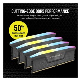 Corsair CMH64GX5M4B5600Z36 64 GB (4x 16 GB) DDR5 5600 MHz CL36 Retroiluminación RGB AMD EXPO Quad-Kit