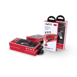 AVANT CONNECT Cable C a C Tipo C PD 60W 3A 1m Trenzado, Carga Rápida, Force Edition