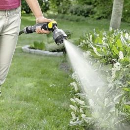 Kärcher Pistola de Pulverización Multifunción de Metal Premium con 4 Patrones de Flujo de Agua Ajustable y Gatillo Autoblocante Ergonómico