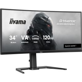 Iiyama G-Master GCB3482WQSU-B1 Monitor Curvo 34" 1440p 120Hz 0.6ms MPRT HDR400 FreeSync Premium Negro 500cd Precio: 300.49999947. SKU: B19RJAXY3P