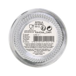 Cook Concept Botella de Vidrio Industriel 500 ml con Tapón de Plástico y Acero