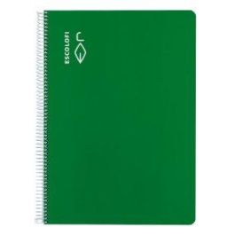 Bloc Escolofi Tapa Dura A4 80H Pauta 2,5 C/Margen Verde 5 unidades Precio: 29.88999959. SKU: B135DJT4DS
