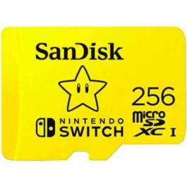 SanDisk SDSQXAO-256G-GNCZN - Tarjeta MicroSDXC 256 GB Clase 10 UHS-I U3 con Licencia Oficial para Nintendo Switch, Velocidad de Lectura hasta 100 MB/s Precio: 116.50000032. SKU: S7818967