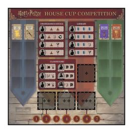 Harry Potter Harry Potter House Cup Competition Juego de Mesa de Estrategia para 2-4 Jugadores