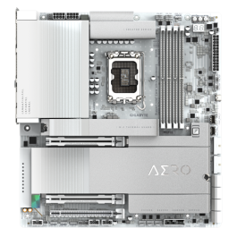GIGABYTE Z890 AERO D Placa Base - Compatible con CPUs Intel Core Ultra (Serie 2), VRM de 16+1+2 fases, hasta 9500MHz DDR5 (OC), PCIe 5.0 M.2, Wi-Fi 7, Thunderbolt 5 GIGABYTE Z890 AERO D Placa Base - Compatible con CPUs Intel Core Ultra (Serie 2), VRM de 16+1+2 fases, hasta 9500MHz DDR5 (OC), PCIe 5.0 M.2, Wi-Fi 7, Thunderbolt 5
