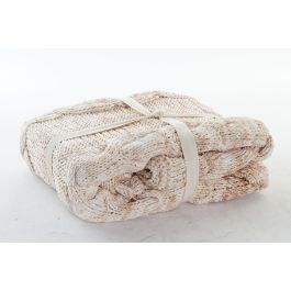 DKD Home Decor Plaid Alpino Coral 2 Unidades 133 x 1 x 154 cm