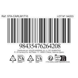 La Mediterranea Bol 'Bayona & Salceda' - Pack de 36 unidades (13 x 8 cm) (12 Unidades)