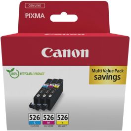 CANON Pack 3 colores CLI526CMY MULTI ECOPACK carton Precio: 43.49999973. SKU: B1BV9Q7H4D