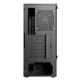 Antec AX27 RGB Midi Tower Negro - Caja PC Gaming con 3 Ventiladores RGB Preinstalados Frontales